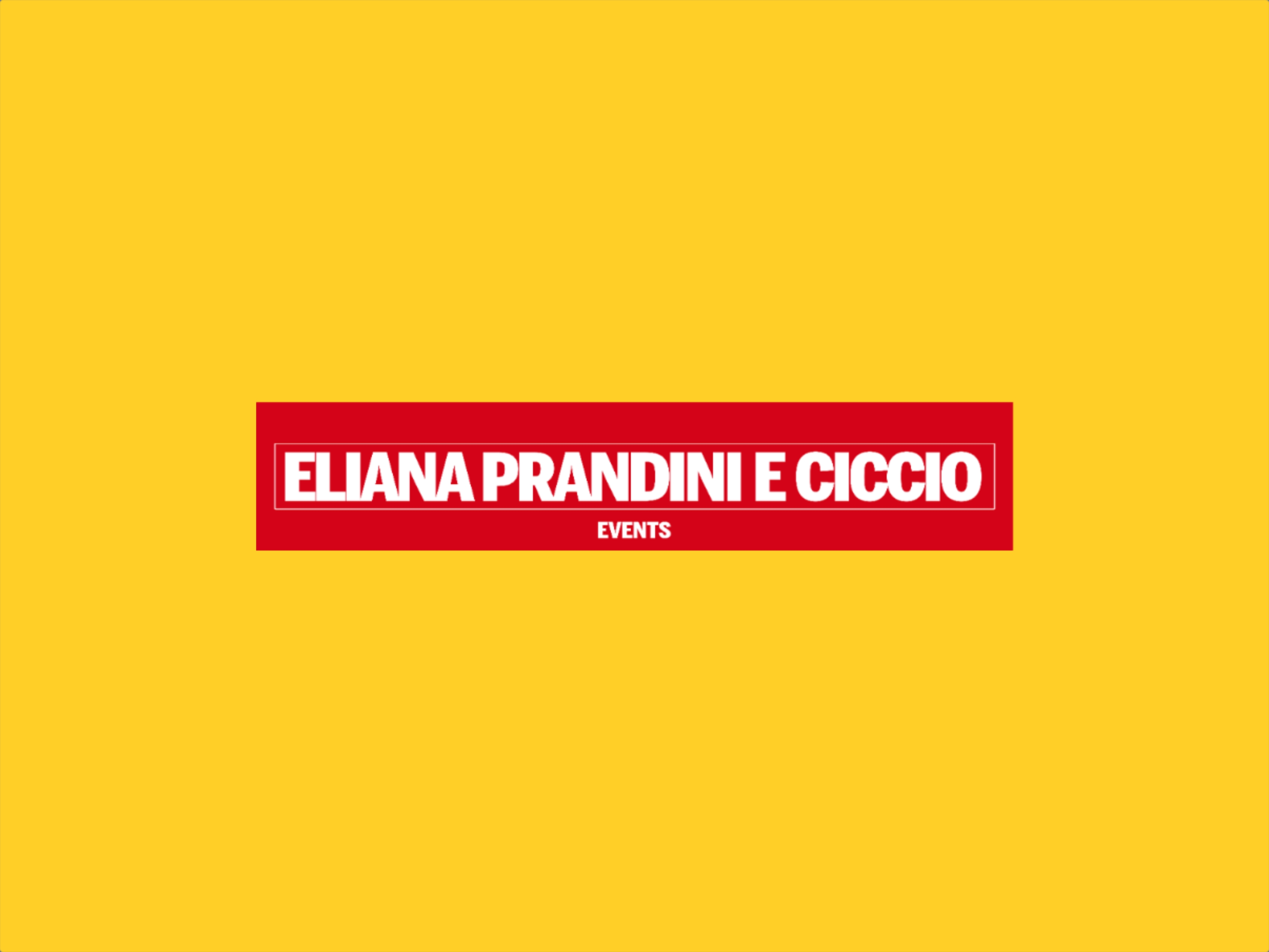 ELIANA PRANDINI E CICCIO